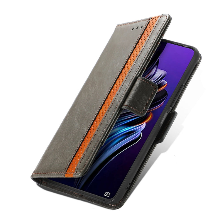 For Tecno Pova 3 CaseNeo Splicing Dual Magnetic Buckle Leather Phone Case