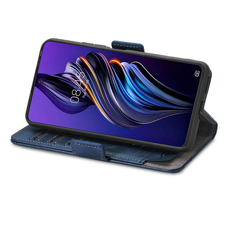 For Tecno Pova 3 CaseNeo Splicing Dual Magnetic Buckle Leather Phone Case