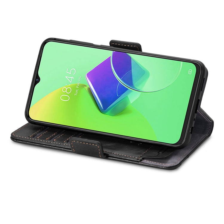 For Tecno Spark 9 Pro CaseNeo Splicing Dual Magnetic Buckle Leather Phone Case