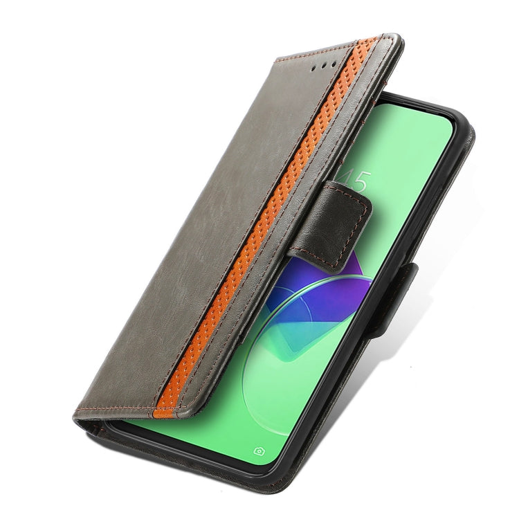 For Tecno Spark 9 Pro CaseNeo Splicing Dual Magnetic Buckle Leather Phone Case