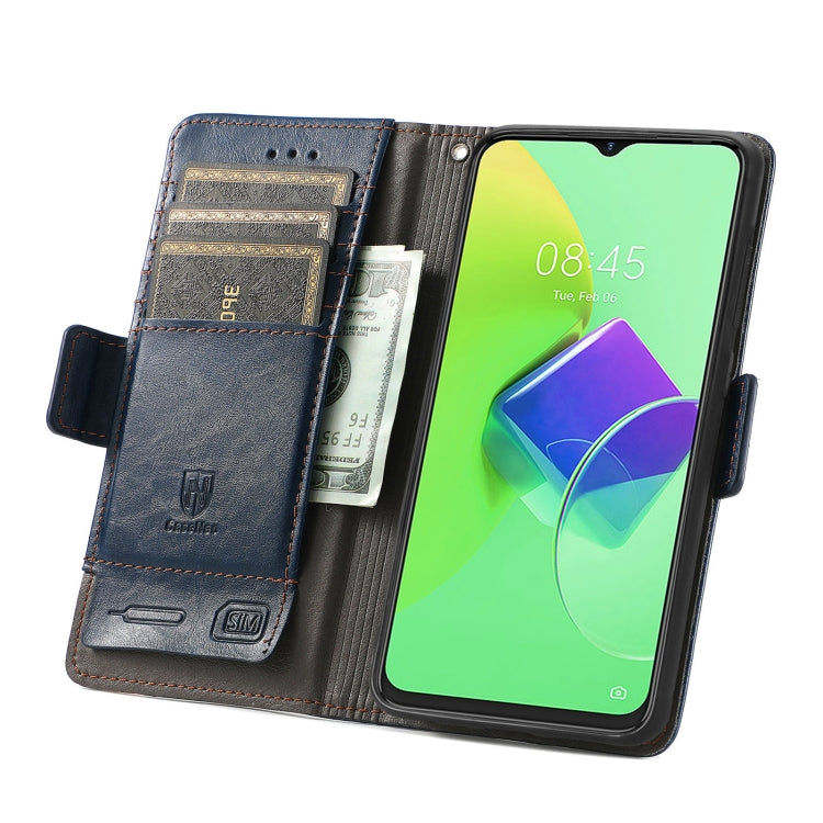 For Tecno Spark 9 Pro CaseNeo Splicing Dual Magnetic Buckle Leather Phone Case