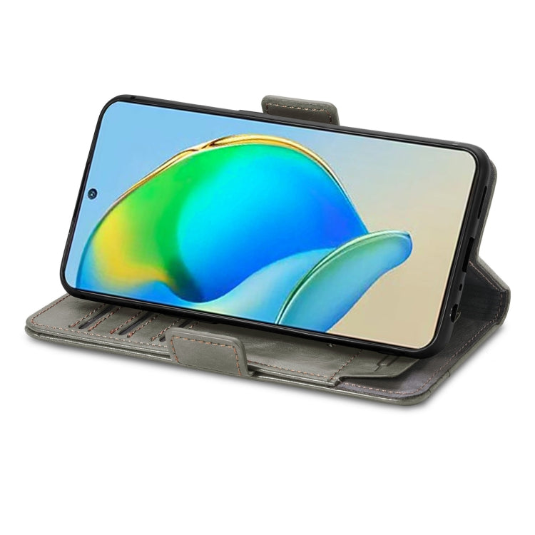 For ZTE Blade V40s CaseNeo Splicing Dual Magnetic Buckle Leather Phone Case