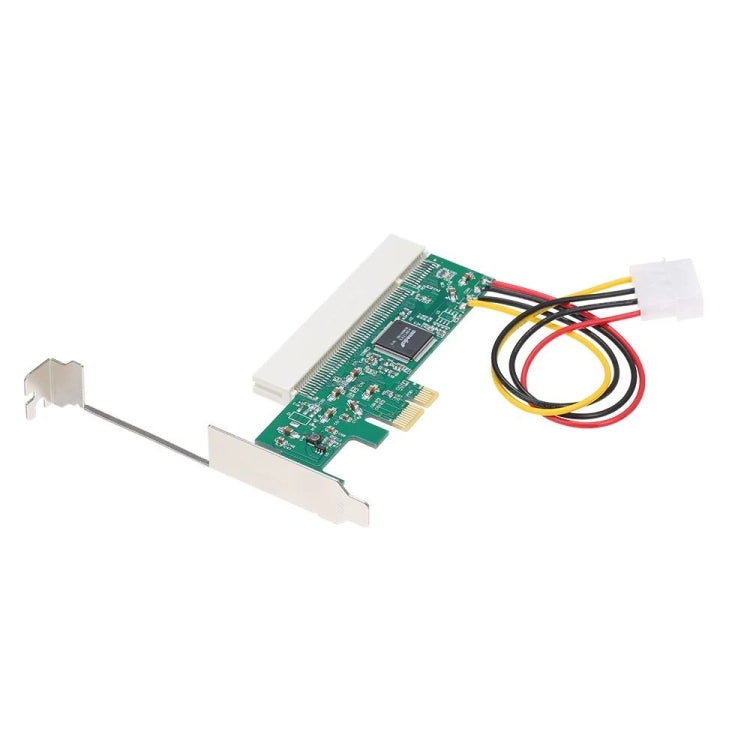 PCI-E to PCI Adapter Card Converter with 4Pin Power Supply