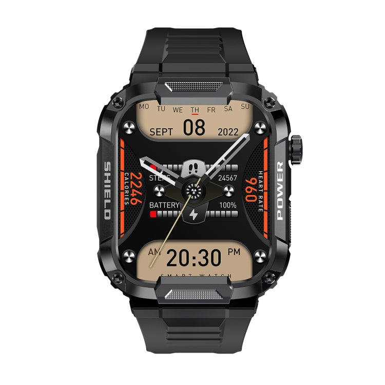 MK66 1.85 inch Color Screen Smart Watch,Support Heart Rate Monitoring / Blood Pressure Monitoring
