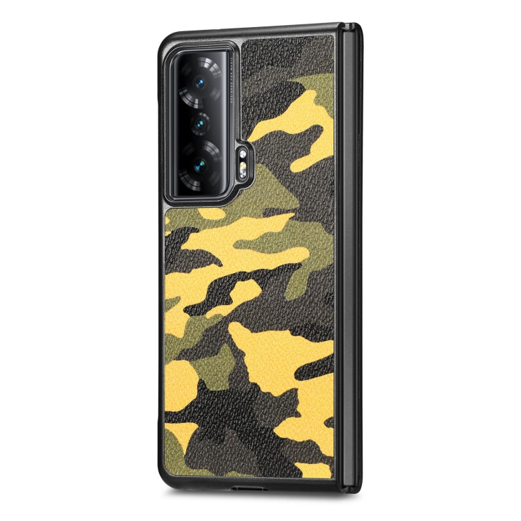For Honor Magic VS Camouflage Leather Back Cover Phone Case