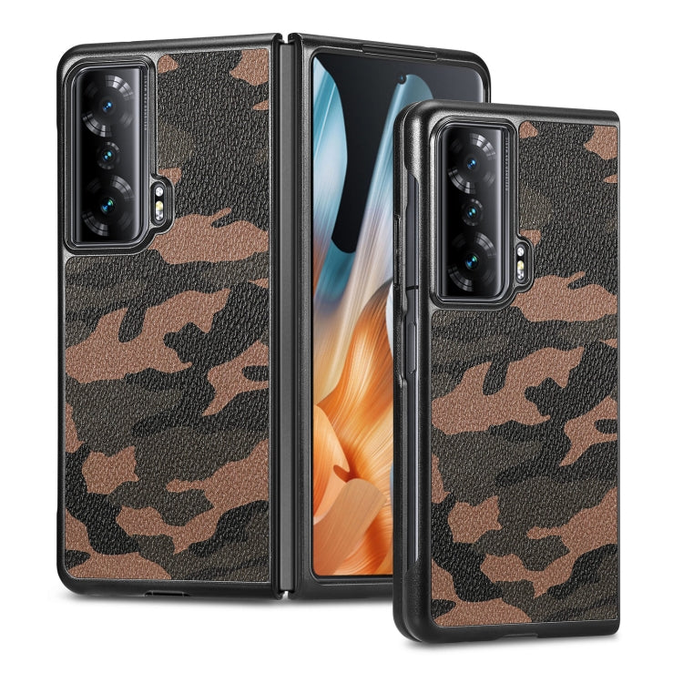 For Honor Magic VS Camouflage Leather Back Cover Phone Case