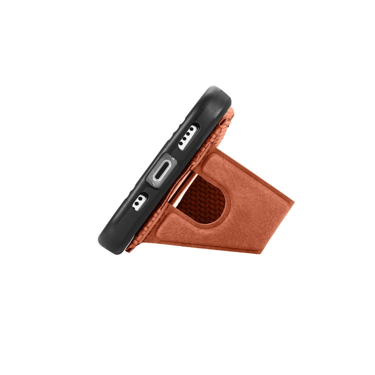 For Xiaomi Poco M5 4G Carbon Fiber Wallet Flip Card Holder Phone Case
