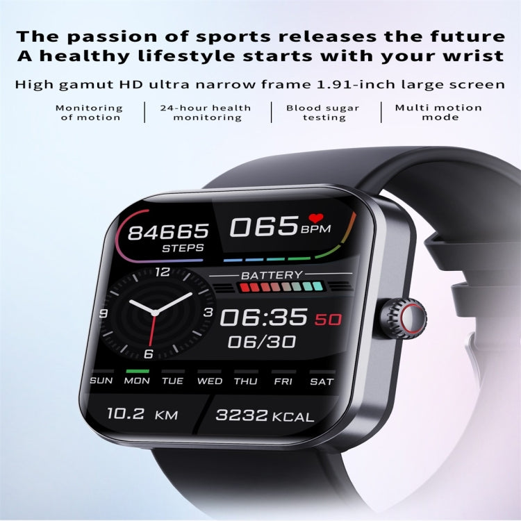 F57L 1.91 inch Color Screen Smart Watch,Support Heart Rate Monitoring / Blood Pressure Monitoring