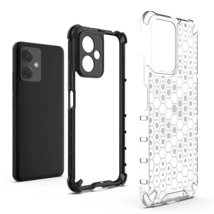 For Xiaomi Redmi Note 12 4G Shockproof Honeycomb Phone Case