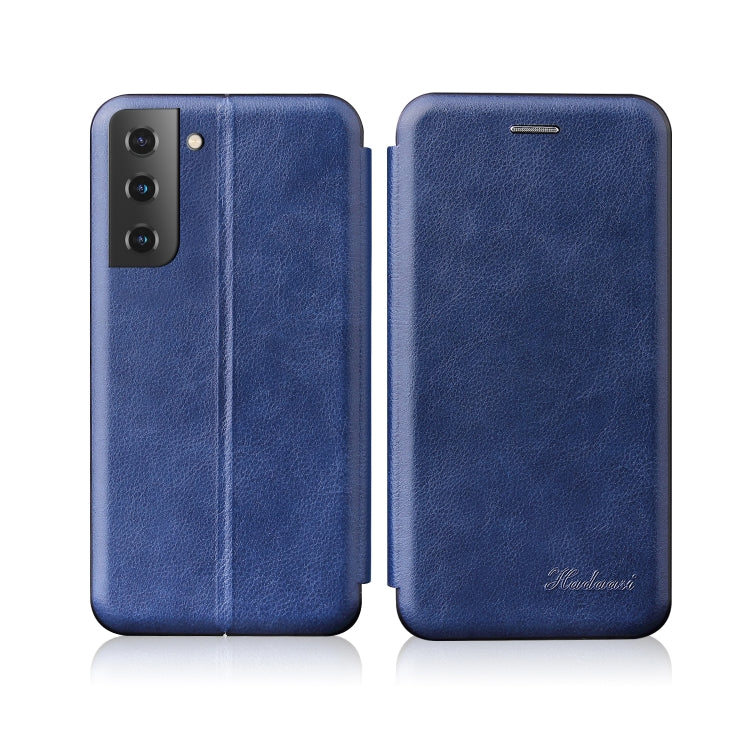 For Samsung Galaxy S23 5G Retro Texture Magnetic Leather Case