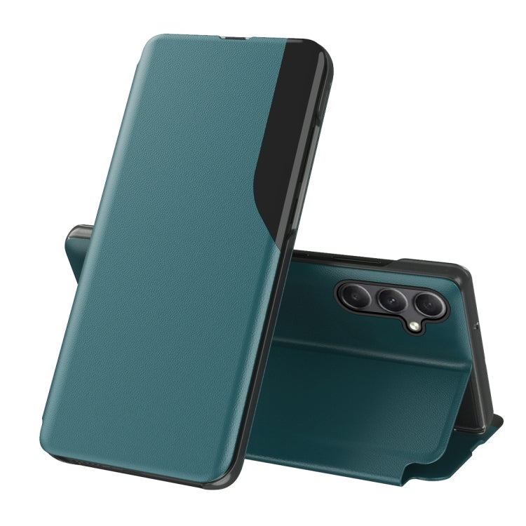 For Samsung Galaxy A34 5G Attraction Flip Holder Leather Phone Case