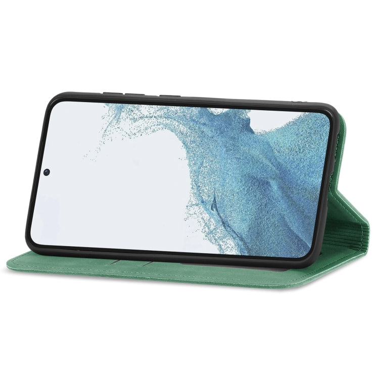 For Samsung Galaxy S23+ 5G Retro Skin Feel Magnetic Leather Phone Case