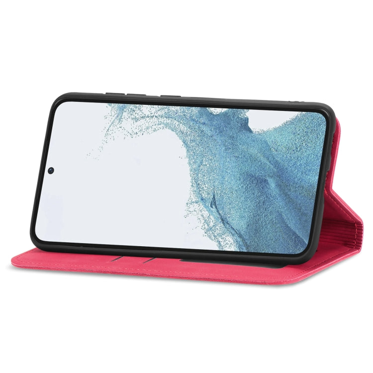 For Samsung Galaxy S23+ 5G Retro Skin Feel Magnetic Leather Phone Case