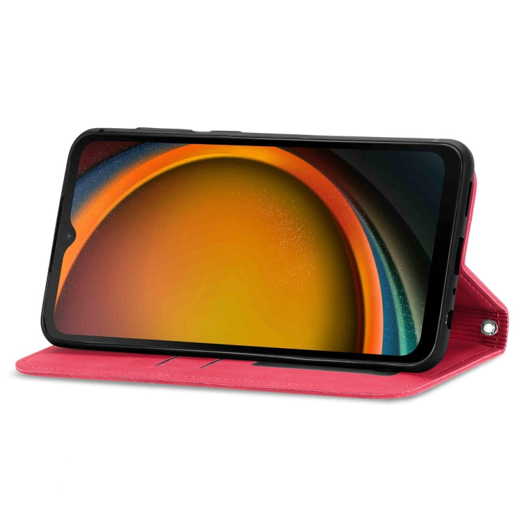 For Samsung Galaxy XCover 7 Retro Skin Feel Magnetic Leather Phone Case