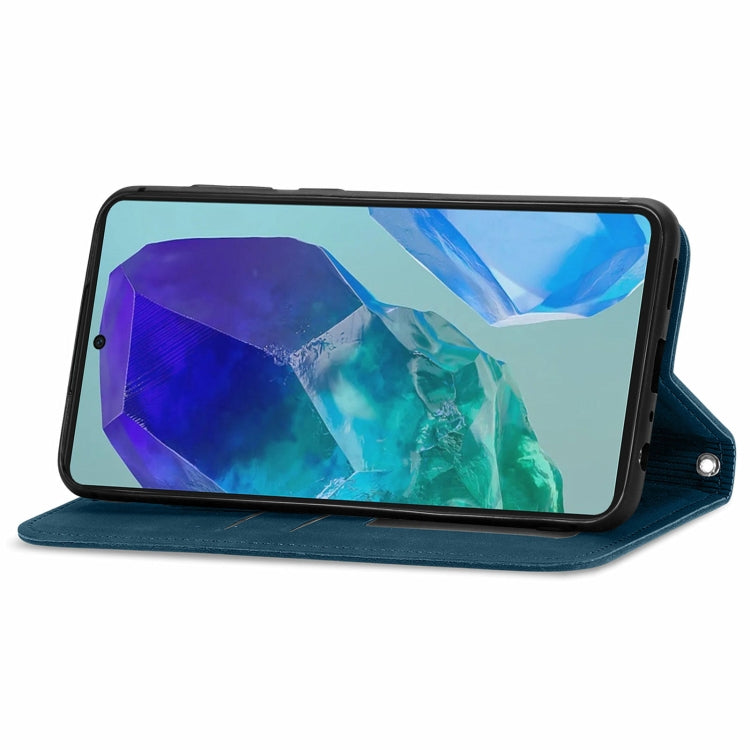 For Samsung Galaxy A16 Retro Skin Feel Magnetic Leather Phone Case