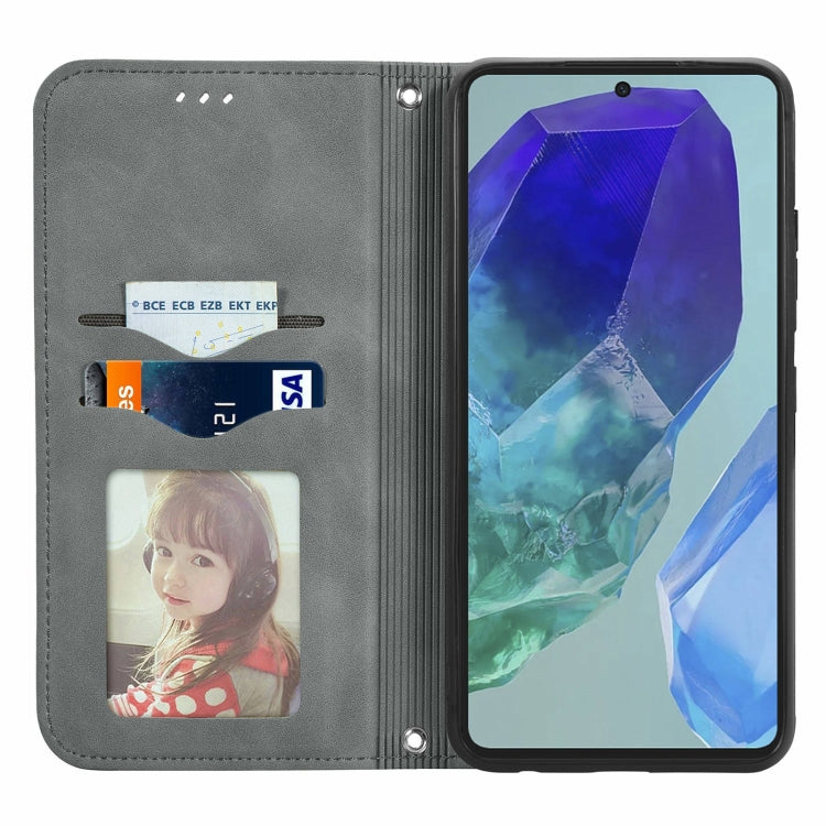 For Samsung Galaxy A16 Retro Skin Feel Magnetic Leather Phone Case