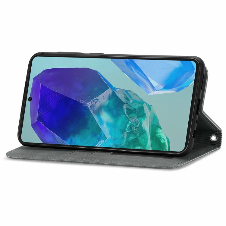 For Samsung Galaxy A16 Retro Skin Feel Magnetic Leather Phone Case