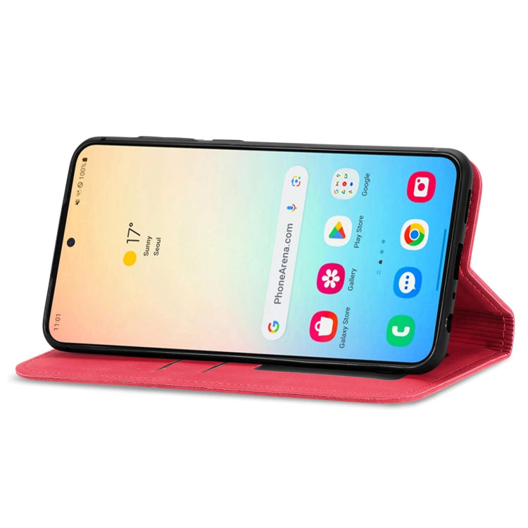 For Samsung Galaxy S25+ 5G Retro Skin Feel Magnetic Leather Phone Case