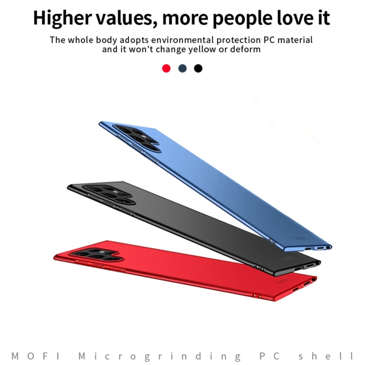 For Galaxy S25 Ultra 5G MOFI Frosted PC Ultra-thin Hard Phone Case
