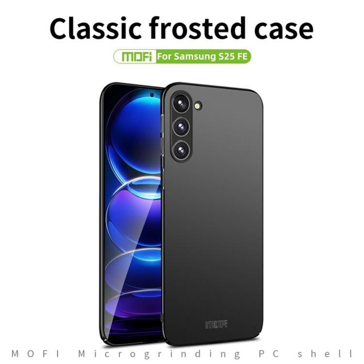 For Galaxy S25 FE 5G MOFI Frosted PC Ultra-thin Hard Phone Case