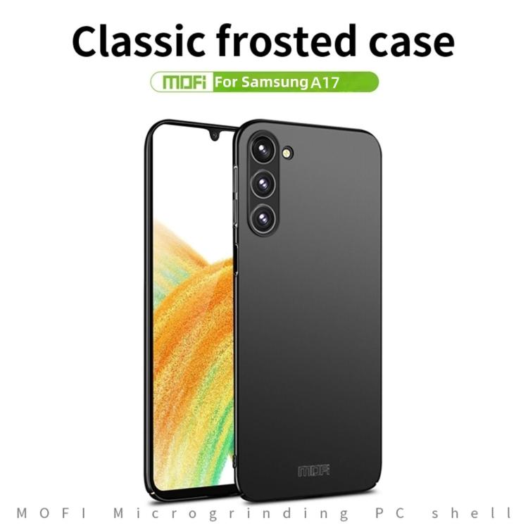For Galaxy A17 5G MOFI Frosted PC Ultra-thin Hard Phone Case