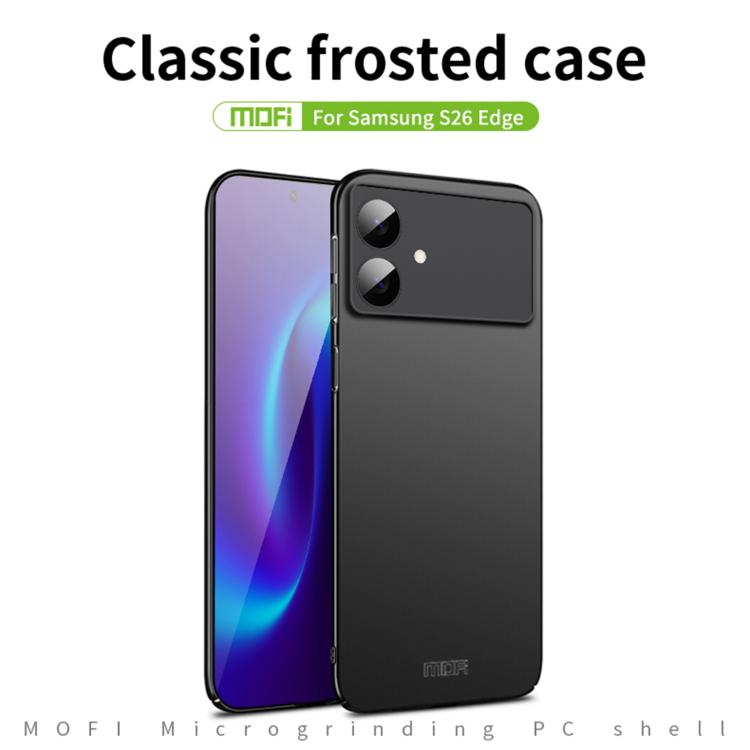 For Galaxy S26 Edge 5G MOFI Frosted PC Ultra-thin Hard Phone Case