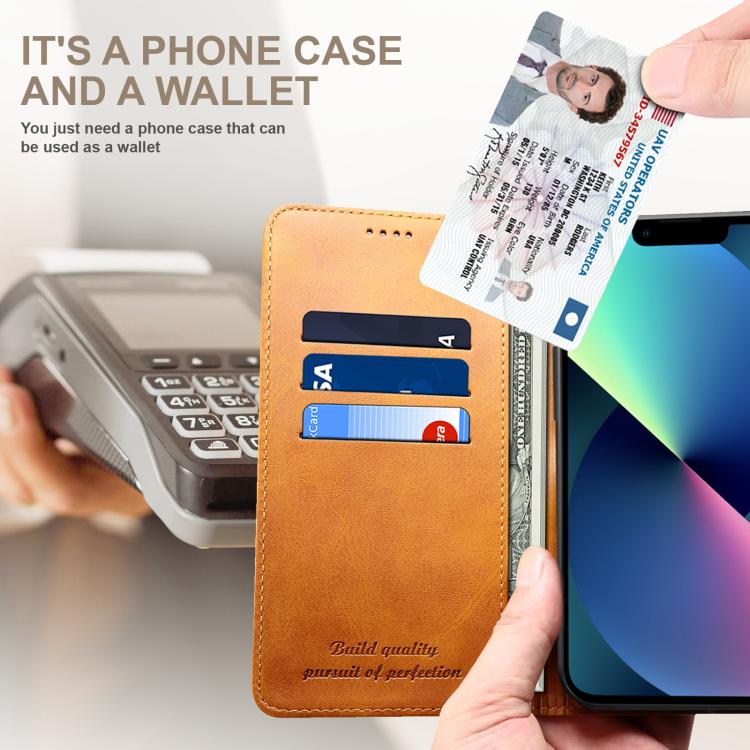 For Samsung Galaxy S25 5G Suteni Calf Texture Horizontal Flip Leather Phone Case
