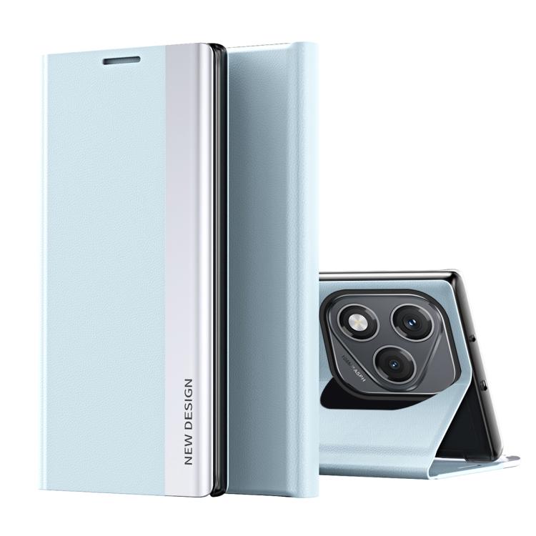 For Honor 400 Lite Global Side Electroplated Adsorption Leather Phone Case