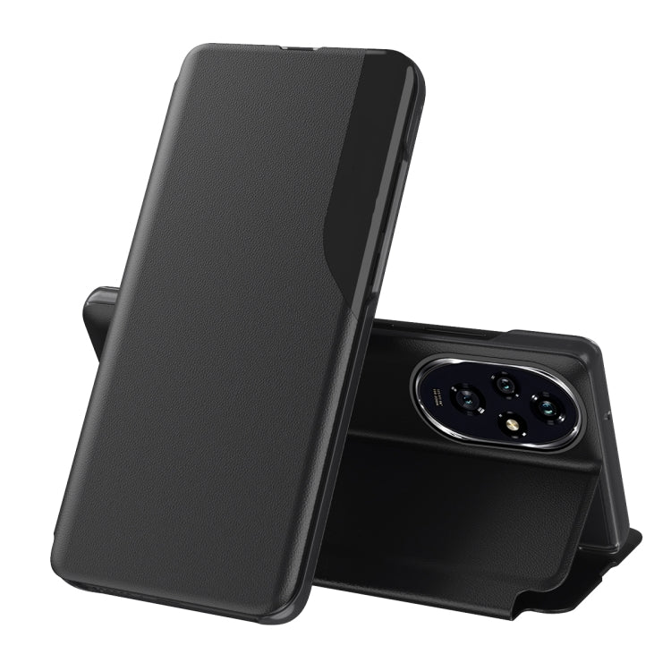 For Honor 200 Attraction Flip Holder Leather Phone Case