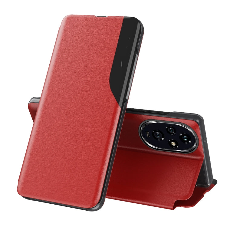 For Honor 200 Pro Attraction Flip Holder Leather Phone Case