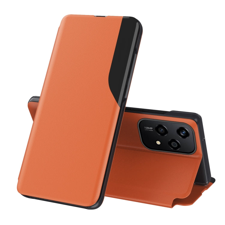 For Honor 200 Lite Global Attraction Flip Holder Leather Phone Case