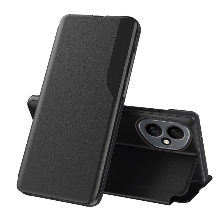 For Honor 400 Global 156.5mm Attraction Flip Holder Leather Phone Case