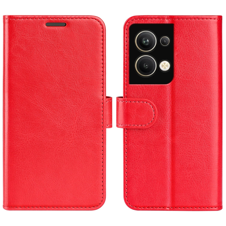 For OPPO Reno9 Pro+ R64 Texture Horizontal Flip Leather Phone Case