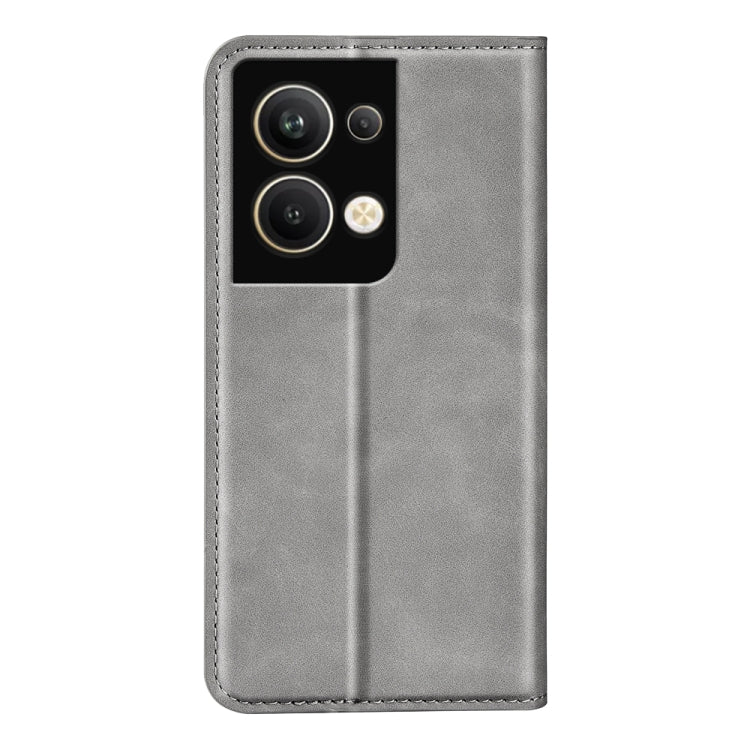 For OPPO Reno9 Pro+ Retro-skin Magnetic Suction Leather Phone Case