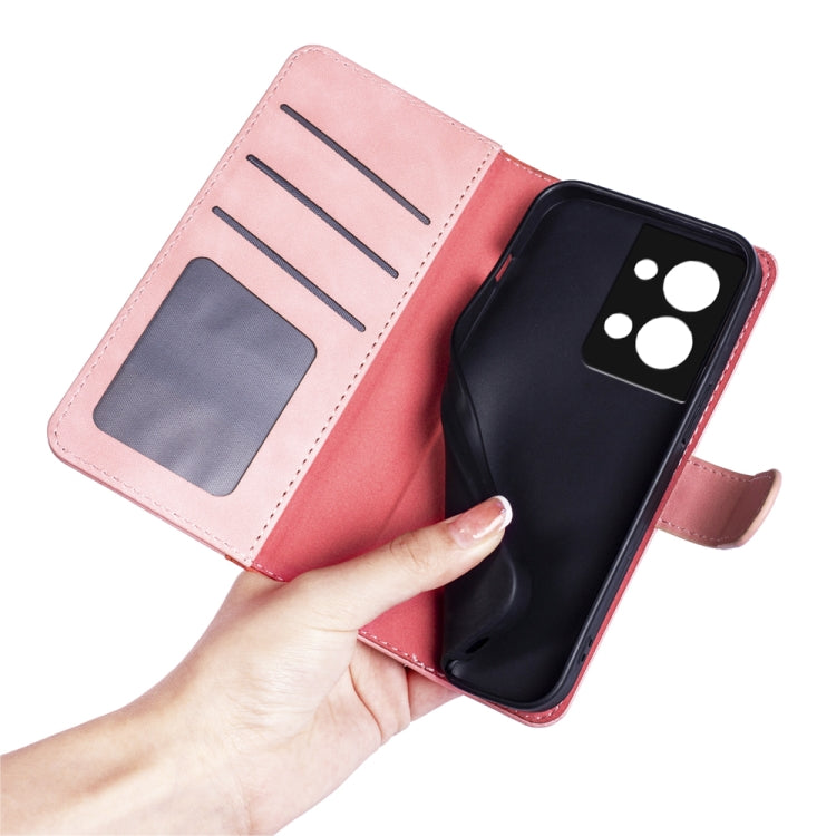 For OPPO Reno 9 Pro+ Stitching Horizontal Flip Leather Phone Case