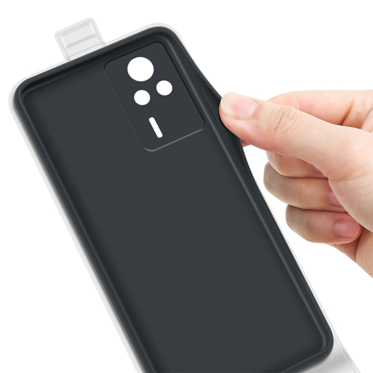 For Xiaomi Redmi K60E R64 Texture Vertical Flip Leather Phone Case