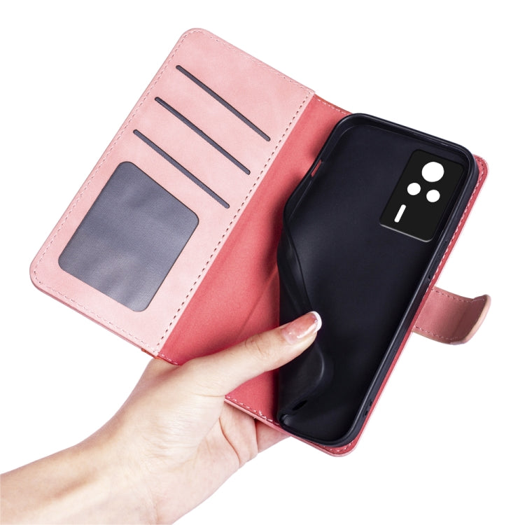 For Xiaomi Redmi K60E Stitching Horizontal Flip Leather Phone Case