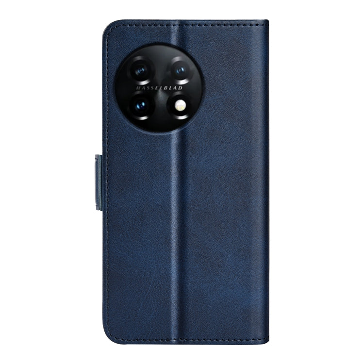 For OnePlus 11 Dual-side Magnetic Buckle Leather Phone Case