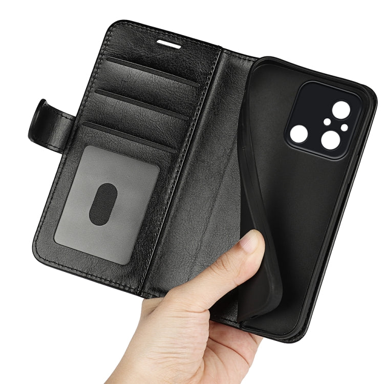 For Xiaomi Redmi 12C R64 Texture Horizontal Flip Leather Phone Case