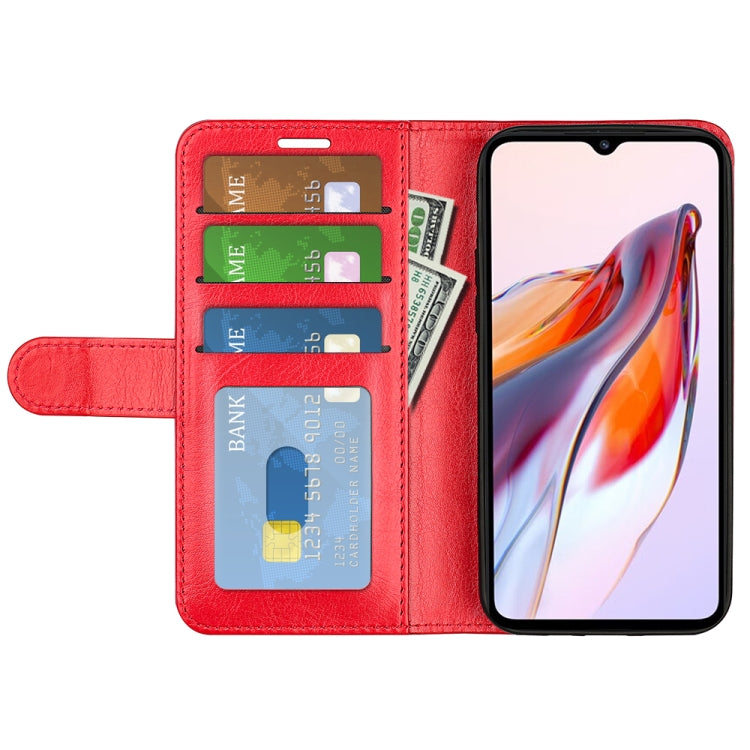 For Xiaomi Redmi 12C R64 Texture Horizontal Flip Leather Phone Case