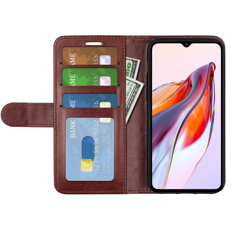 For Xiaomi Redmi 12C R64 Texture Horizontal Flip Leather Phone Case