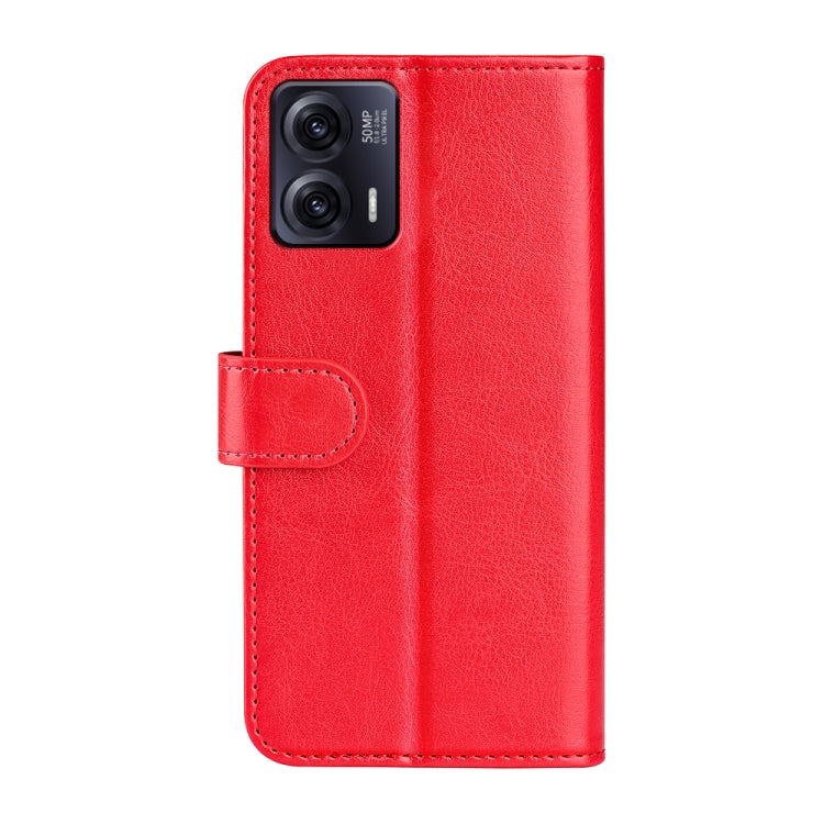 For Motorola Moto G73 R64 Texture Horizontal Flip Leather Phone Case