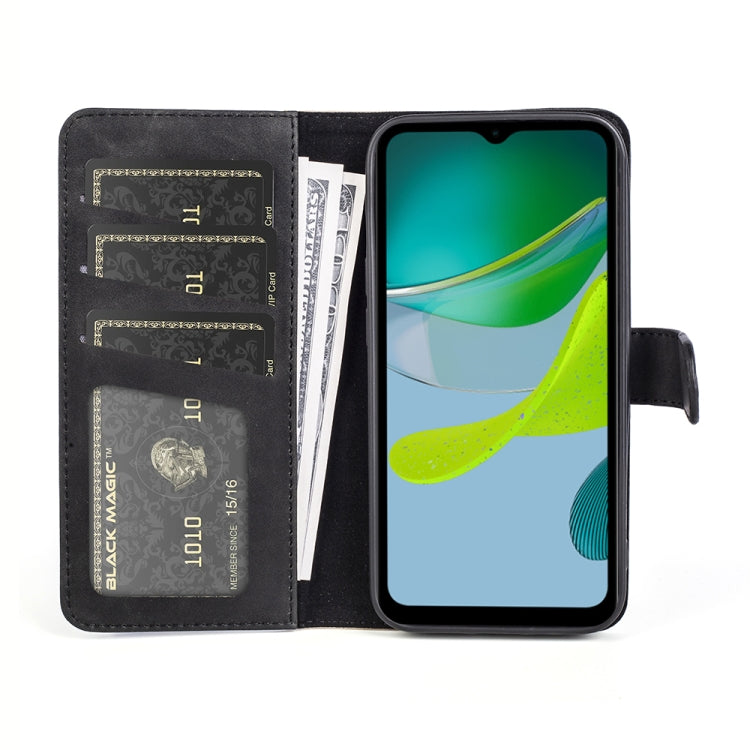 For Motorola Moto E13 Stitching Horizontal Flip Leather Phone Case