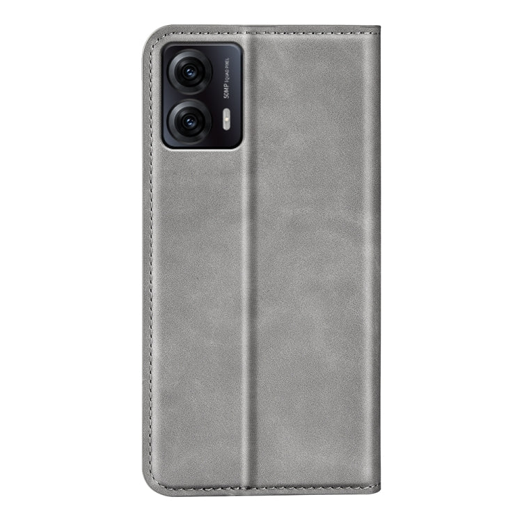 For Motorola Moto G53 5G Retro-skin  Magnetic Suction Leather Phone Case