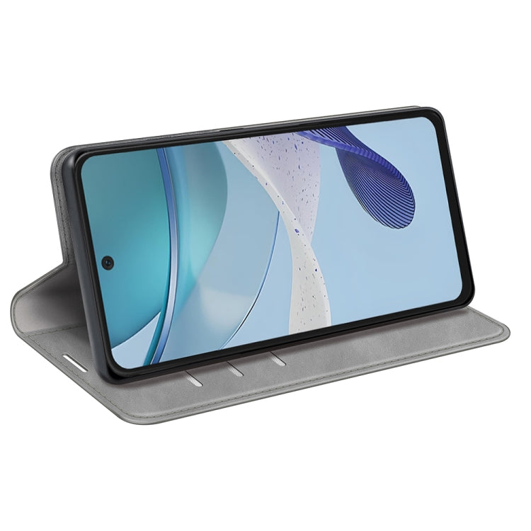 For Motorola Moto G53 5G Retro-skin  Magnetic Suction Leather Phone Case