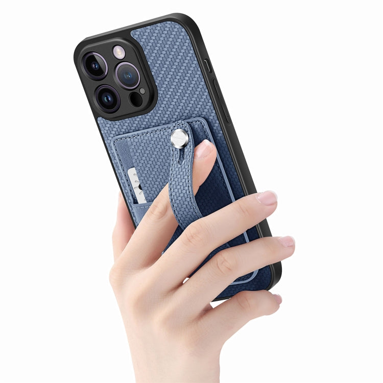 For iPhone 14 Pro Wristband Kickstand Card Wallet Back Cover Phone Case with Tool Knife