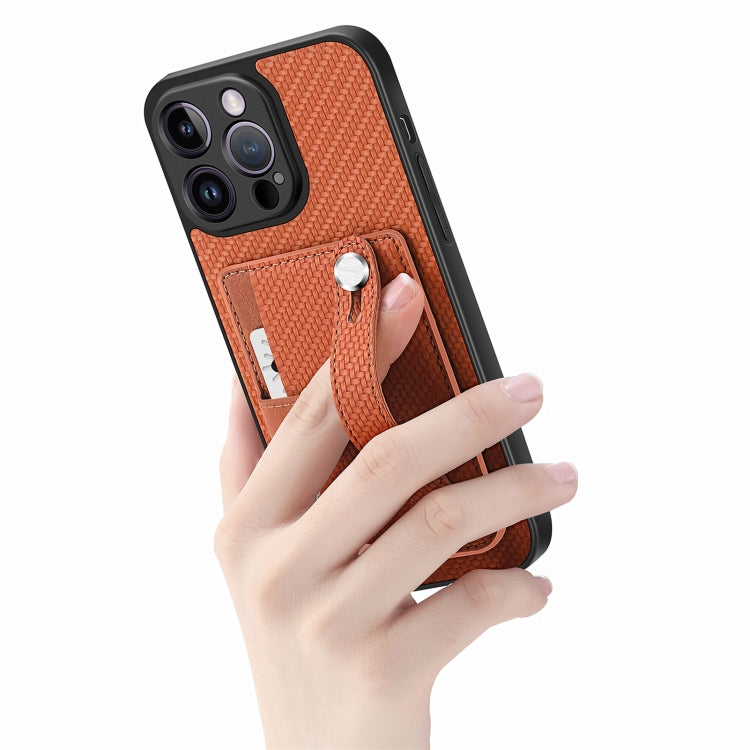 For iPhone 14 Pro Wristband Kickstand Card Wallet Back Cover Phone Case with Tool Knife