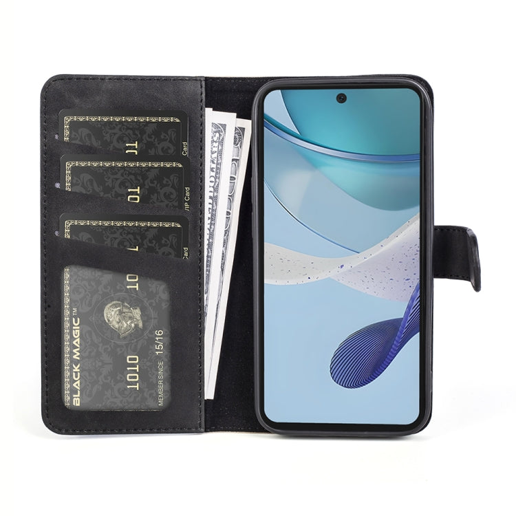 For Motorola Moto G53 Stitching Horizontal Flip Leather Phone Case