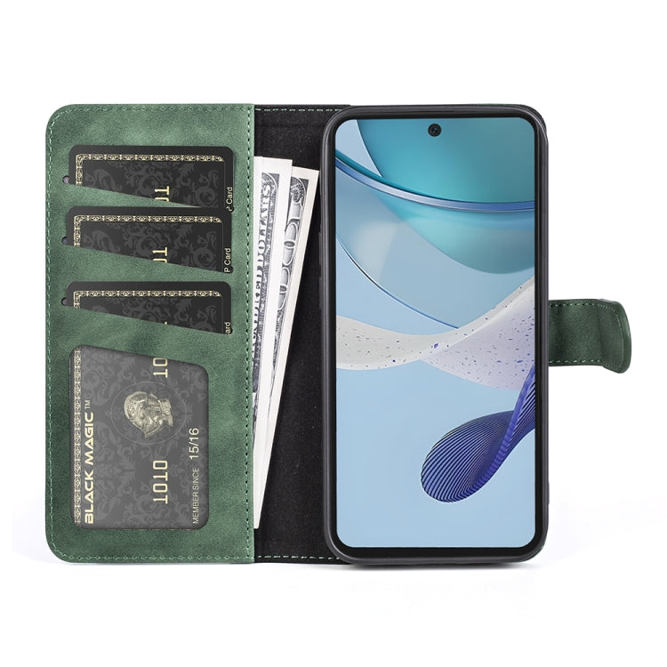 For Motorola Moto G53 Stitching Horizontal Flip Leather Phone Case