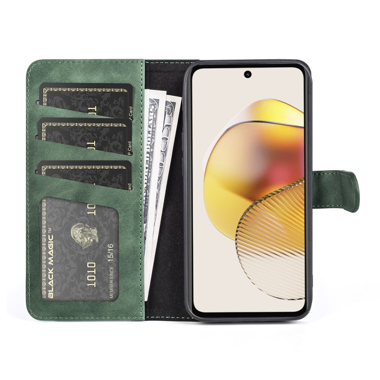 For Motorola Moto G73 Stitching Horizontal Flip Leather Phone Case